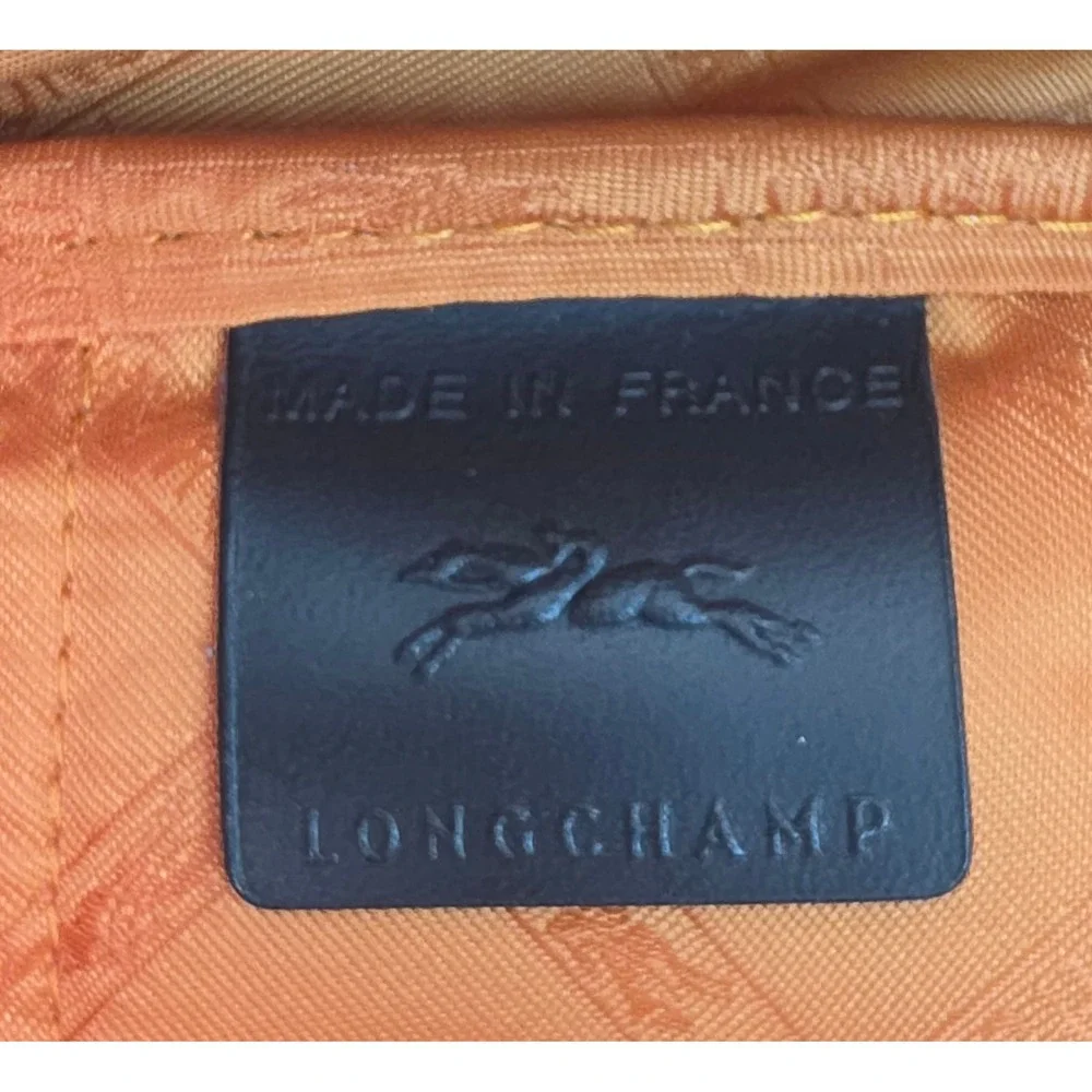Longchamp 3D Moka Brown Leather Backpack Made in France 1847 189 002
